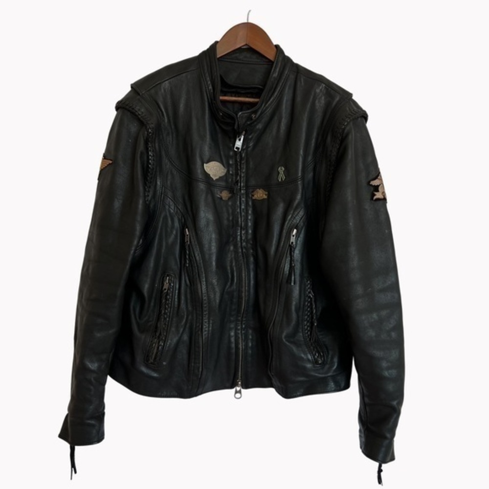 HARLEY DAVIDSON Willie G Zip Off Sleeves Jacket